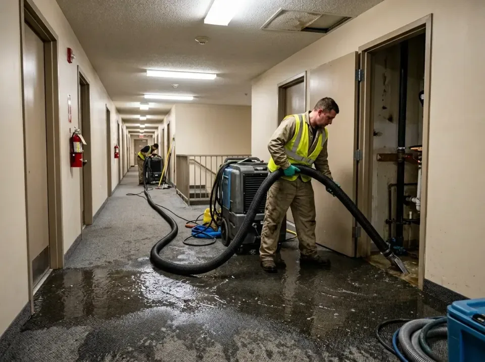 multi-unit-apartment-hallway-f-005 — frequently asked questions, Emergency Burst Pipe Water Extraction & Removal in Derby, KS